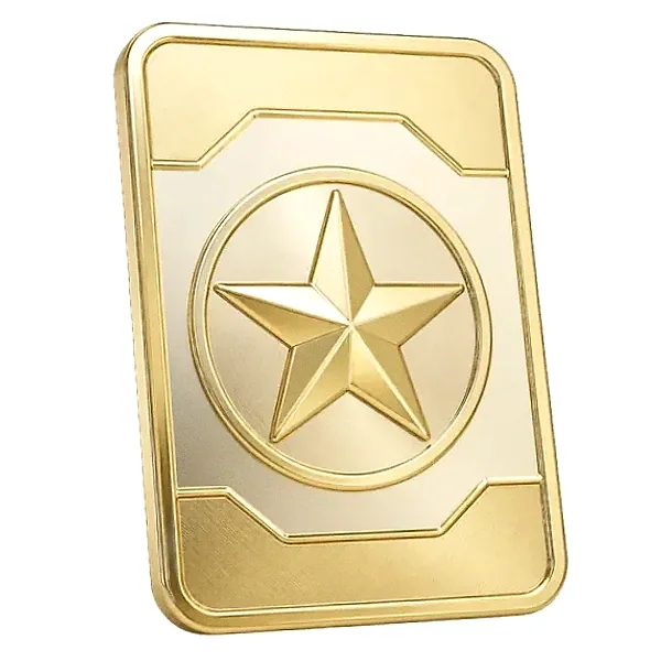 Star-emblem card — Lizaro